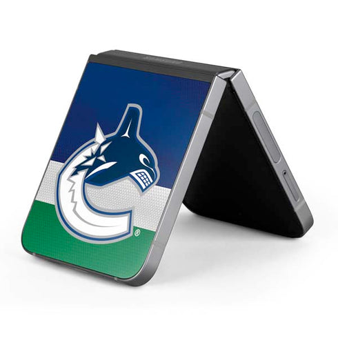 NHL Vancouver Canucks Jersey Galaxy Z Flip6 Skin